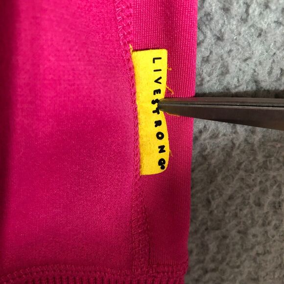 Nike Hoodie Womens Medium Pink Living Strong Therma-Fit Sportswear Pullover Logo - Picture 3 of 7